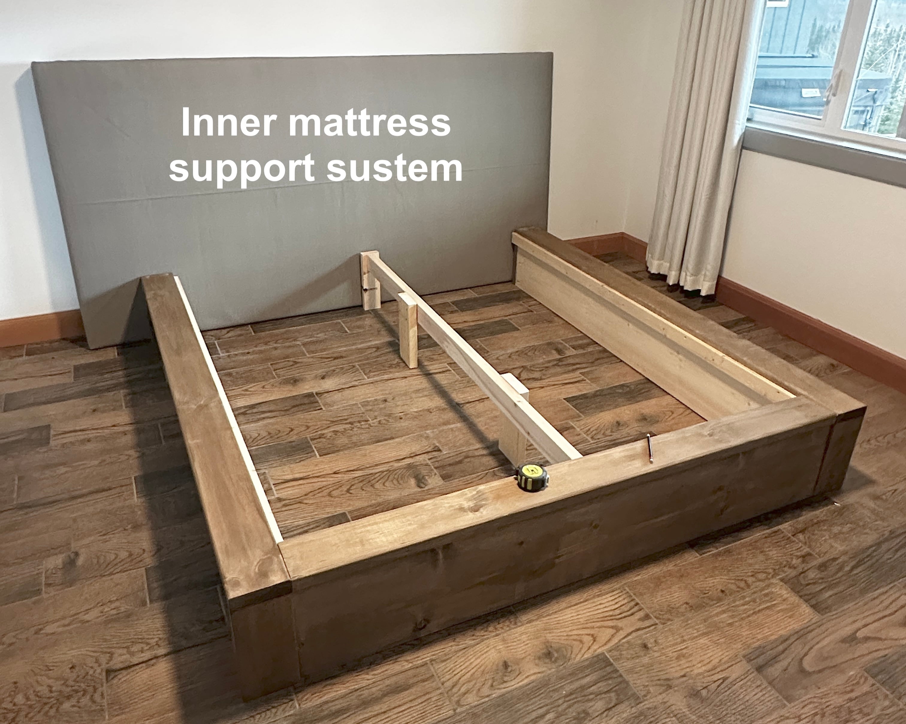 diy modern platform bed plans